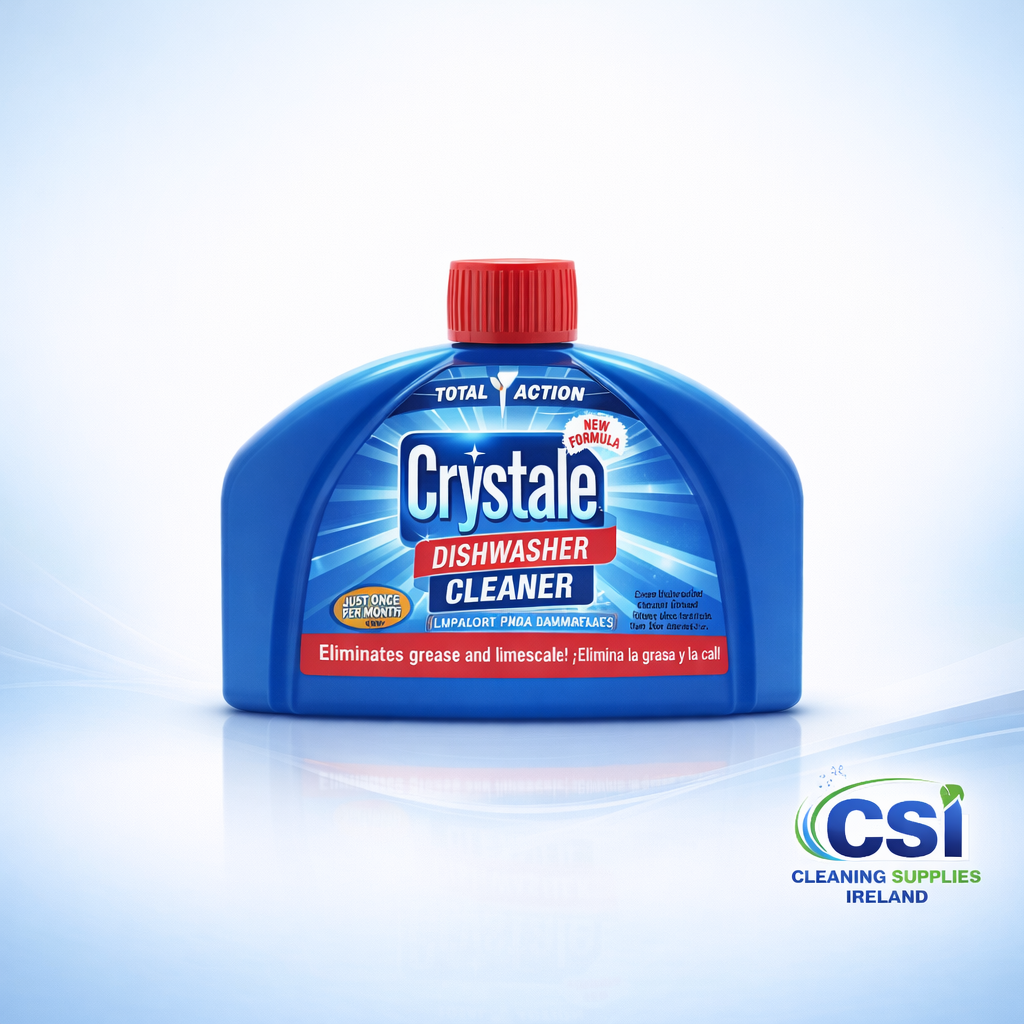 Crystale Dishwasher Cleaner 250ml for Grease and Limescale Removal