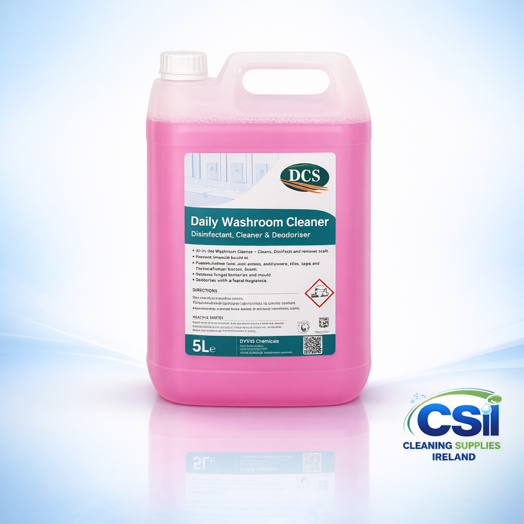 Daily Washroom Cleaner Deodoriser Sanitiser 5 Litre Concentrated Professional Formula