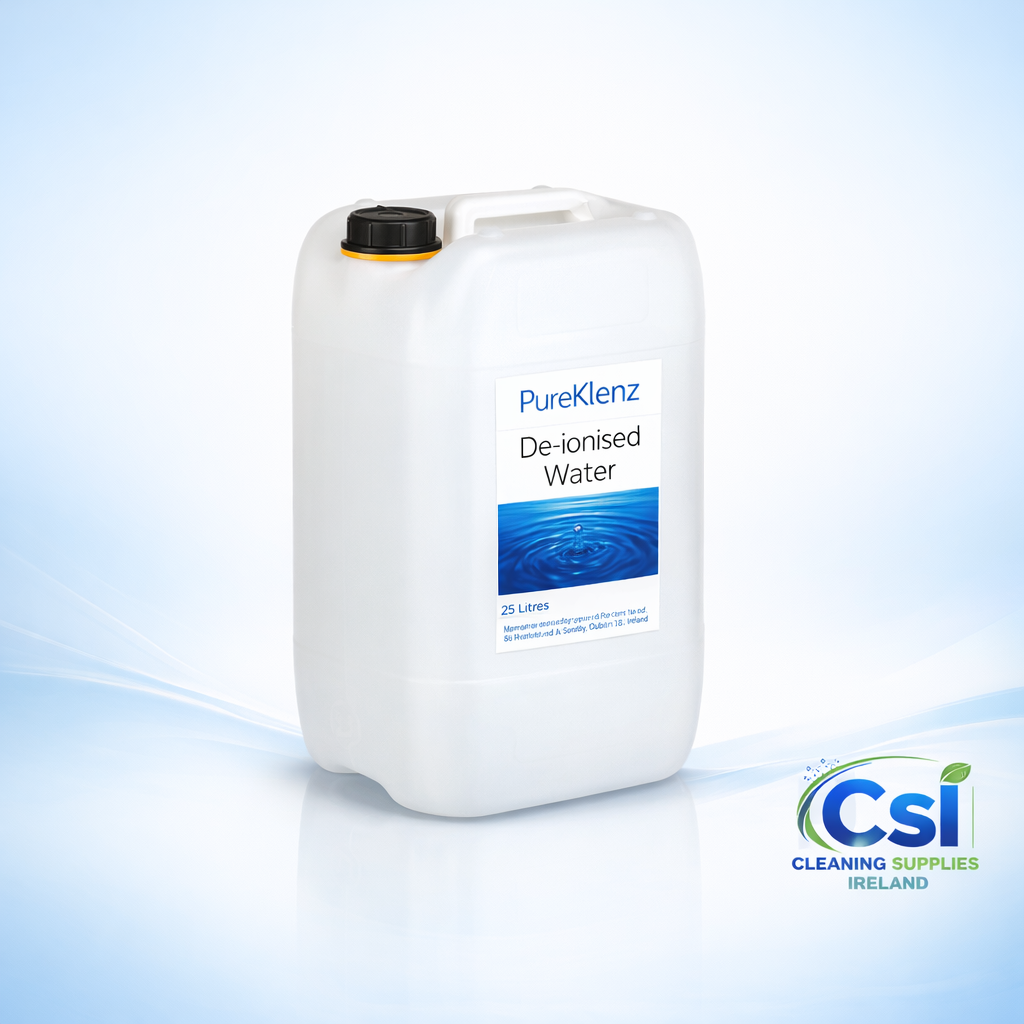 25 Litre Drum of Food Grade Deionised Water for Industrial and Lab Use