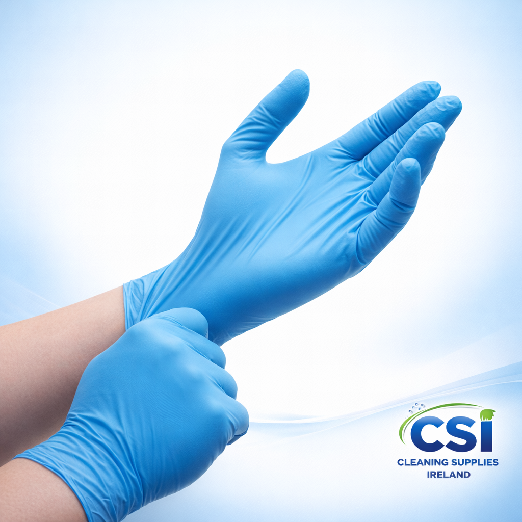 Case of 1000 Deli Vinyl Poly food safe and powder-free disposable gloves for catering