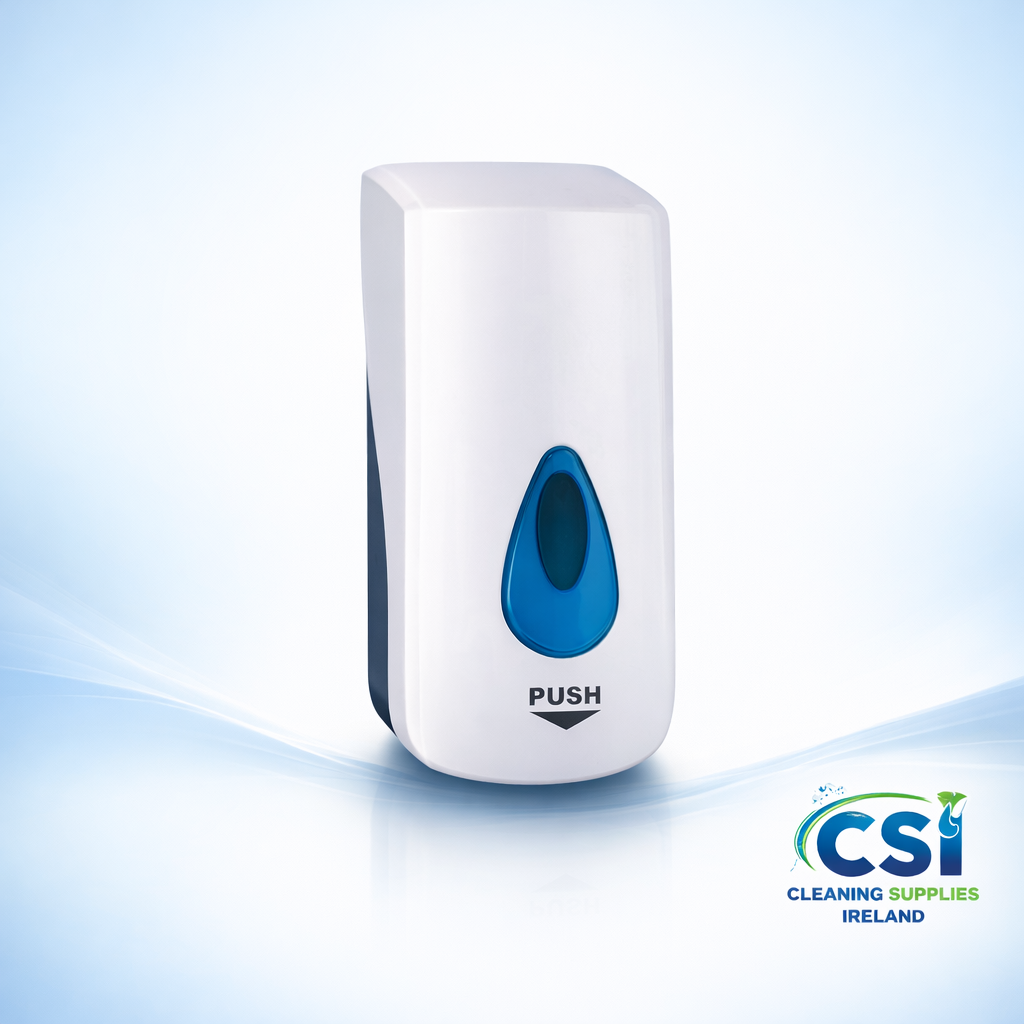 1.1 Litre Wall Mounted Sanitiser and Soap Dispenser Bulk Fill 12 Pack Case Ireland