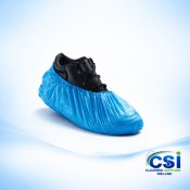 Disposable Overshoes Blue PPE - One Size Fits All (5000 Case)