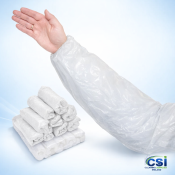 Blue PE Oversleeves Pack of 100