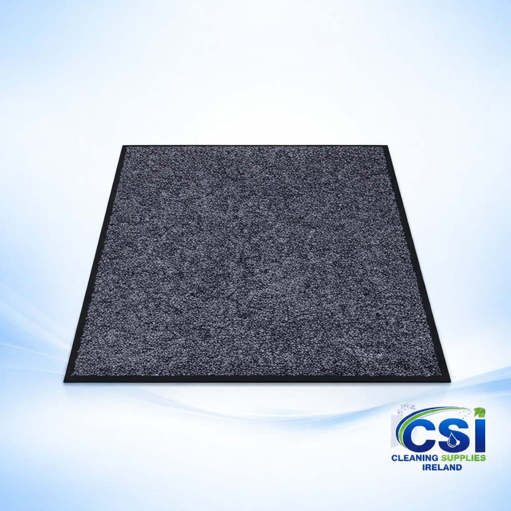 Heavy Duty Dust Control Mat (3ft x 5ft) - Black/White