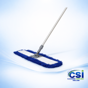 Dust Control Sweeper Mop - Complete Set (Blue)