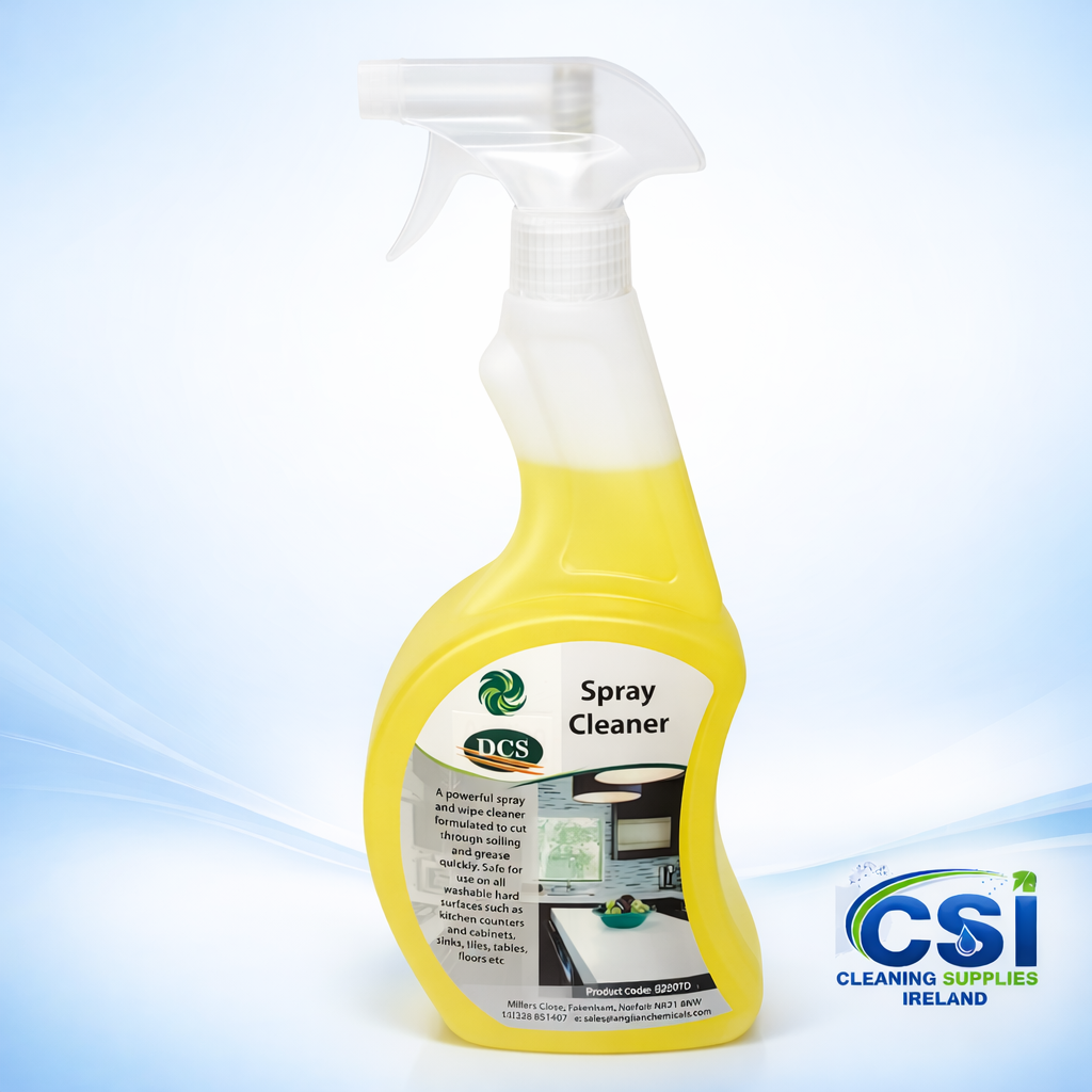 Dysys Spray Clean HSC Lemon Citrus Multi Surface Cleaner Ireland 750ml Biodegradable Bottle