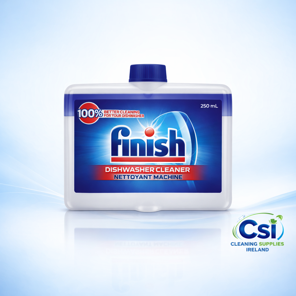 Finish Dishwasher Cleaner Dual Action 250ml Bottle for Grease and Limescale