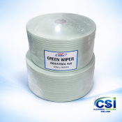 Green Industrial Wiper Roll 1500m Mile Long 1-Ply Tough Durable Miler Roll Ireland