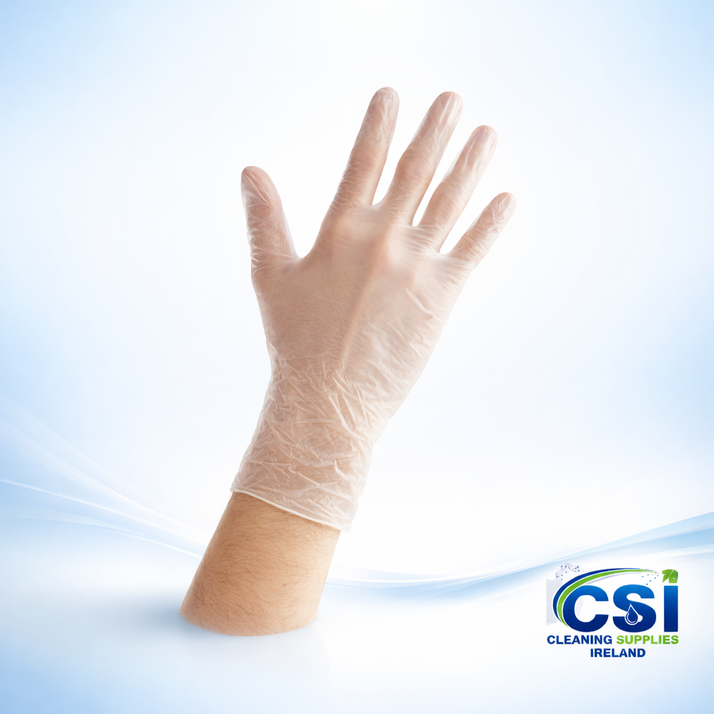Healthcare Vinyl Gloves Clear Powder Free Case of 1000 Ireland