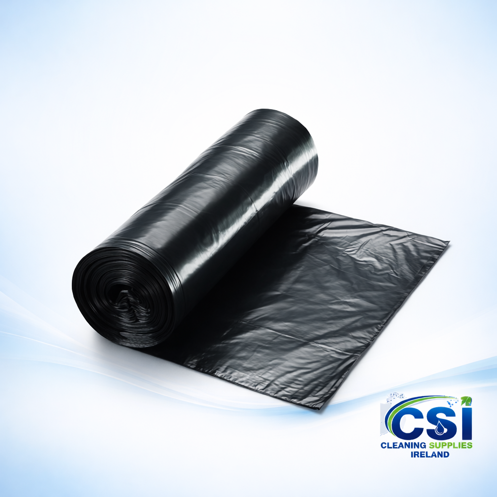 Heavy Duty Black Bin Bags Ireland Lordi Plastics 200 Case 18kg Strength Guaranteed