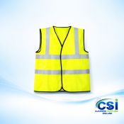 Hi Vis Vest Yellow EN ISO 20471 Class 2