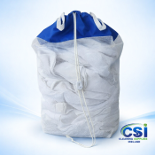 Bulk Hotel Laundry Bags Ireland Printed 18x28 Strong Plastic Dry Cleaning Bags 500 Pack