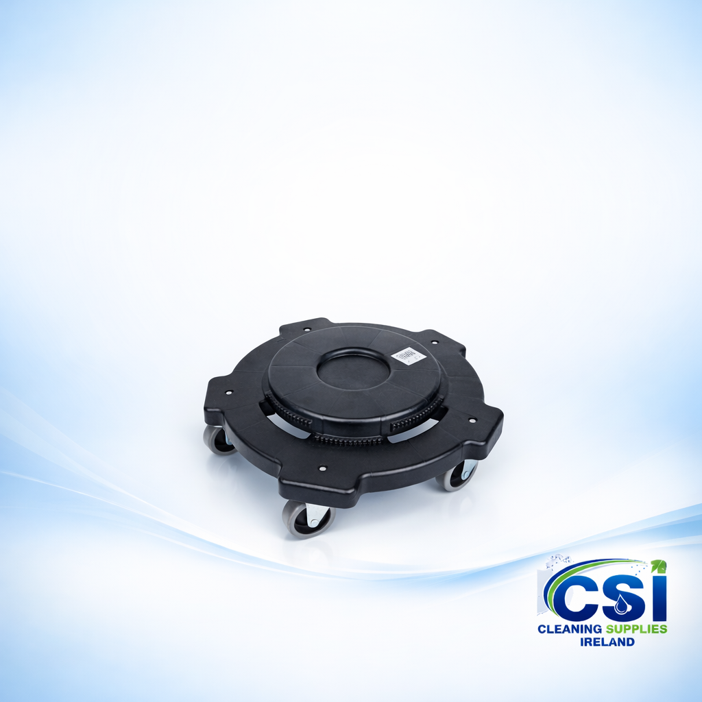 5 Wheel Dolly for Round Huskee Bins – Twist-On (Black)