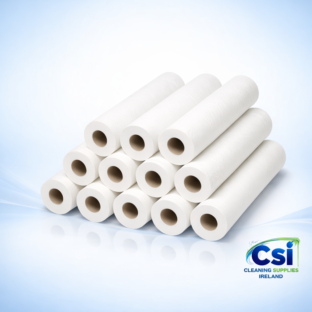 Hygiene Couch Roll Medical Bed Cover 2-Ply 50m White Paper