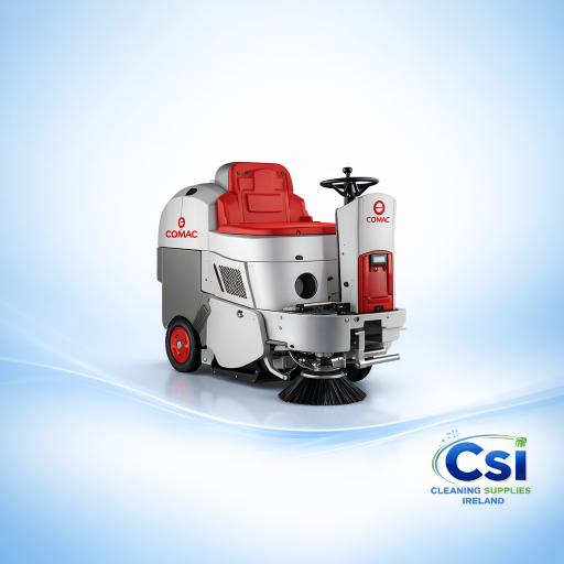 Used Comac Industrial Ride-on Sweeper Petrol The Big One Ireland
