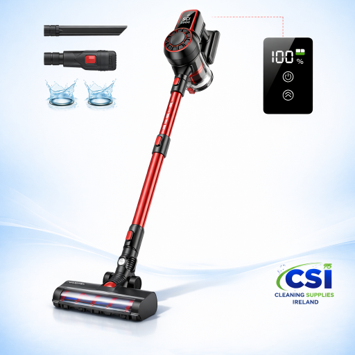 Inspire INSISV400 Cordless Vacuum Cleaner with 45 Minute Runtime and Handheld Attachments