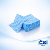 J Type Cleaning Cloths Blue - 50 Pack (Hygienic)