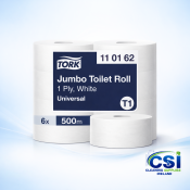 Jumbo Toilet Rolls 1 Ply 700m Case