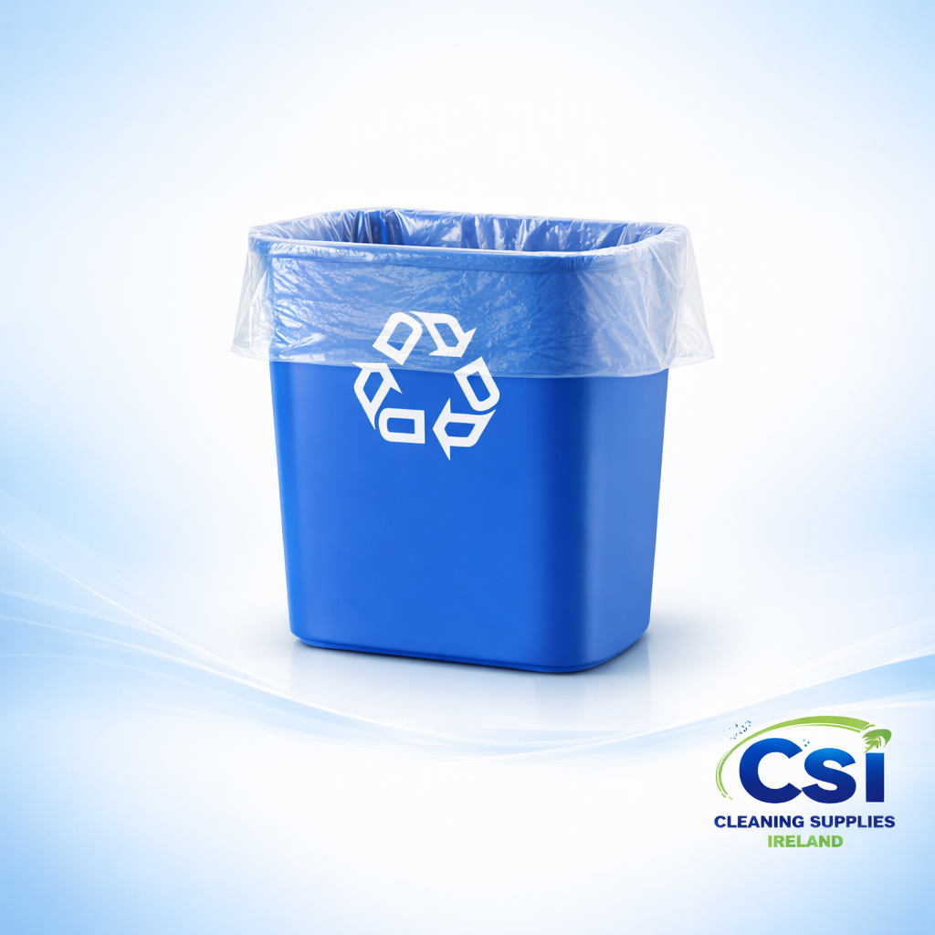 Bulk case of 1000 Lordi everyday swing bin liner rolls for office and home waste