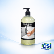 Luxury Bactericidal Hand Soap Pump Bottle (6 x 500ml) – Pearlised Ivory