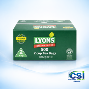 Lyons Original Tea Bags – 500 Cup Catering Box (Bulk Pack)