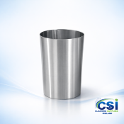 Metal Waste Paper Basket 12" – Hotel Quality (Copper, Silver, Mesh)