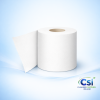 Micro Mini Twin Toilet Rolls 24 Pack Pure White 2-Ply Tissue for Commercial Washrooms
