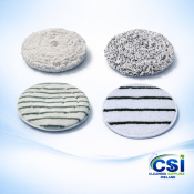 Microfiber Bonnet Floor Pads - Spin Bonnet / Soil Sorb (13"–21")