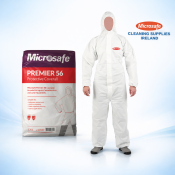 Microsafe Premier Disposable Coveralls - Type 5/6 (Pack of 5)