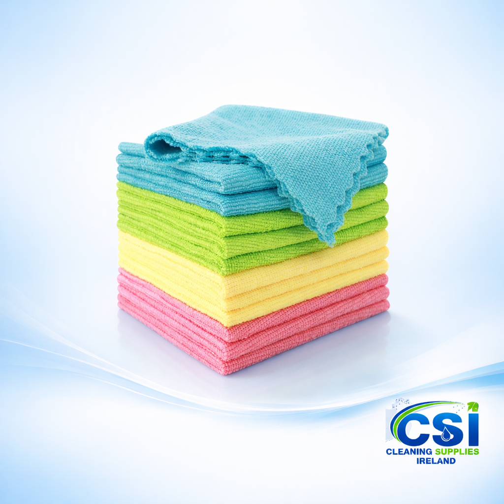 Mighty Wipe Highly Absorbent Cleaning Cloth 10 Pack for Catering and Janitorial Use