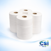 Mini Centrefeed Toilet Tissue 2-Ply (Pack of 12) - Extract One