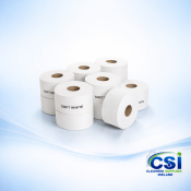 Mini Jumbo Toilet Roll 2 Ply 12 Pack