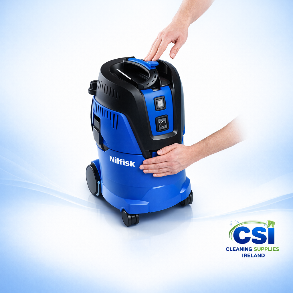 Nilfisk AERO 26 110V HEPA Industrial Vacuum Cleaner for Construction Sites