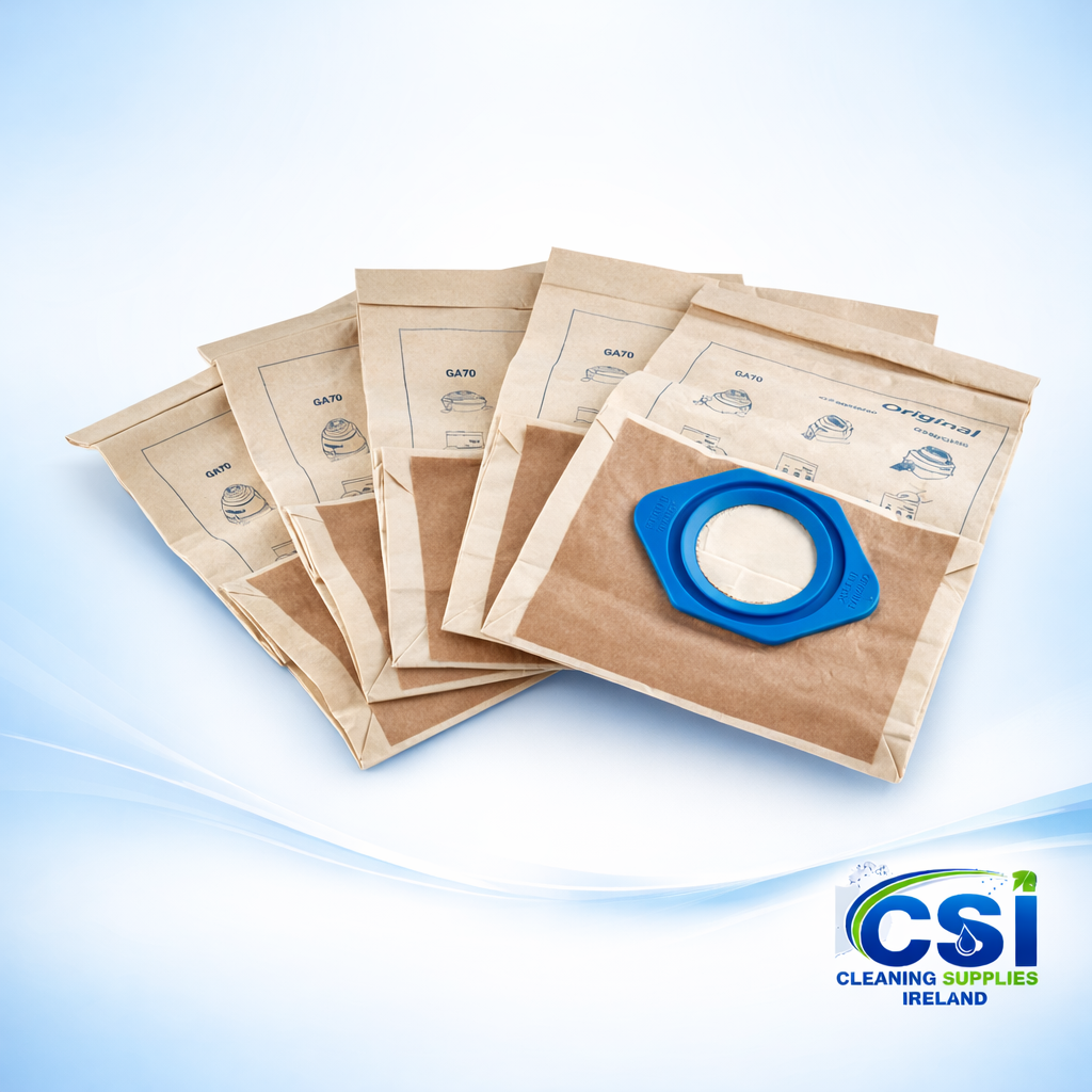 Pack of 5 Nilfisk Hoover Vacuum Cleaner Dust Bags for GM80 King and GM Series