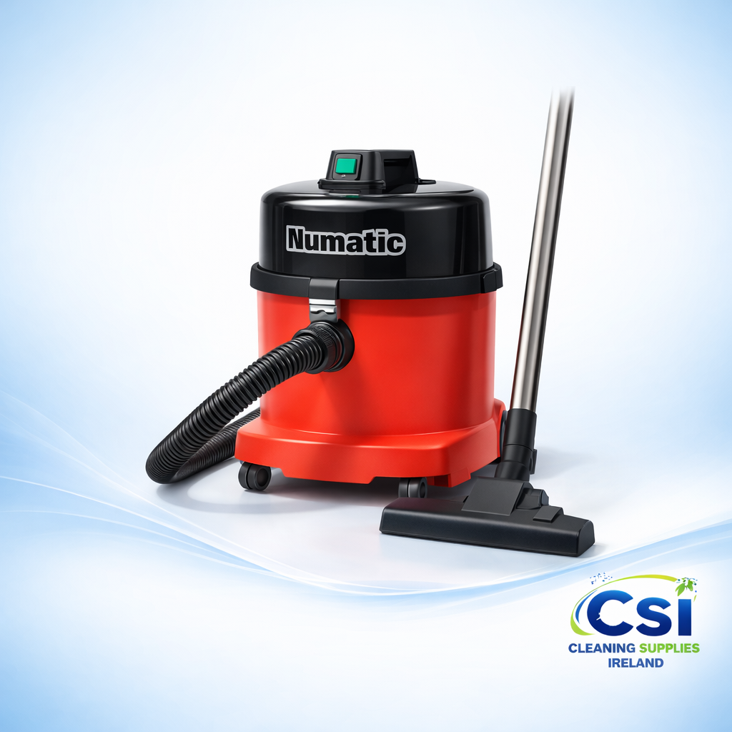 Numatic NVDQ570-2 Industrial Dry Vacuum Cleaner with Twin Motors and 23L Capacity