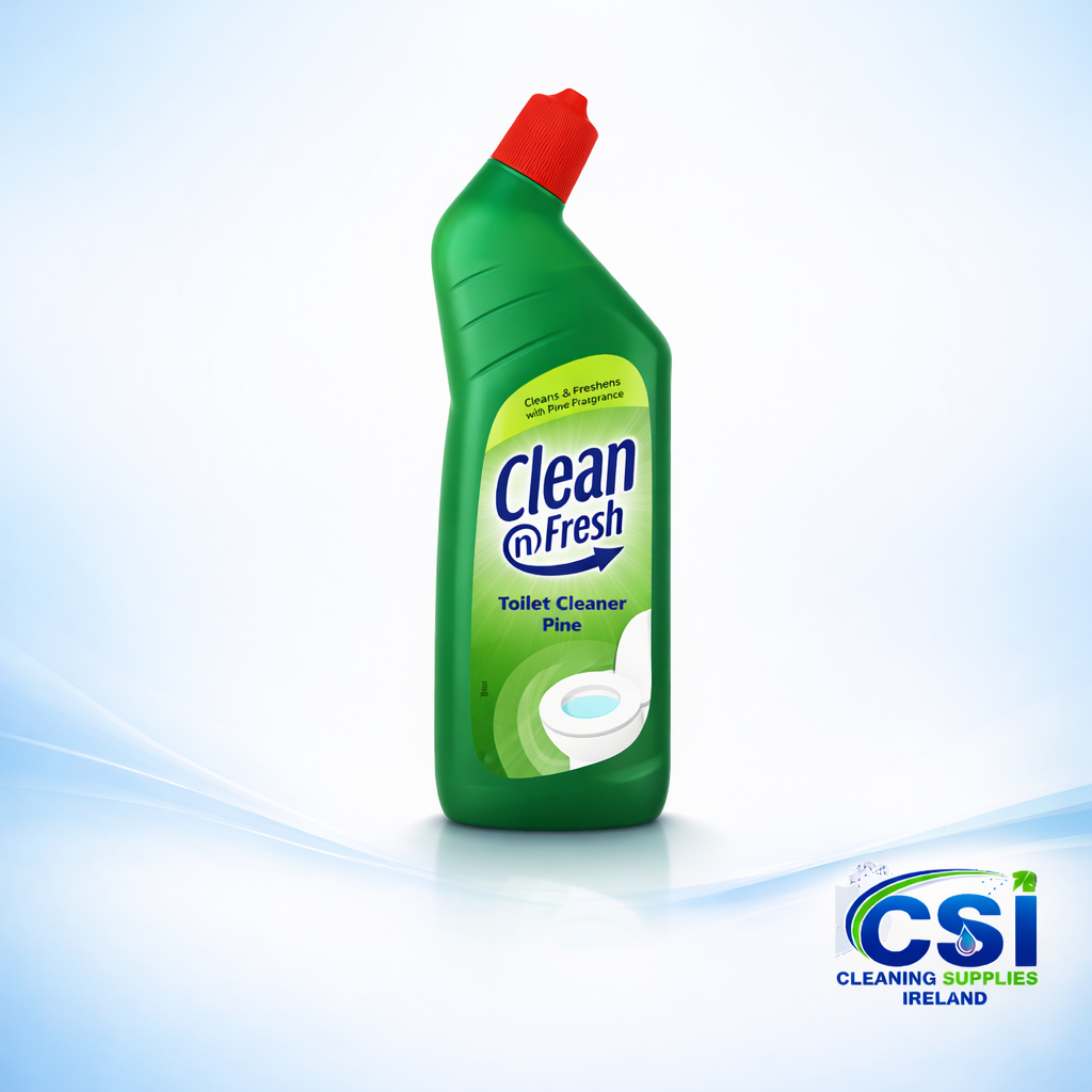 Two 750ml bottles of Clean Fresh Pine Toilet Cleaner for limescale and germ removal