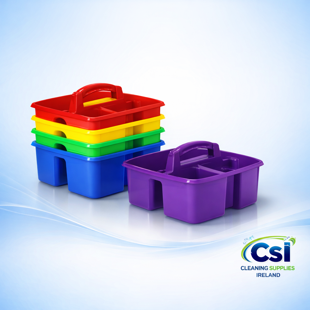 Professional Cleaners Tote Caddy Holder Portable Carry-All Organizer for Spray Bottles and Cloths Ireland