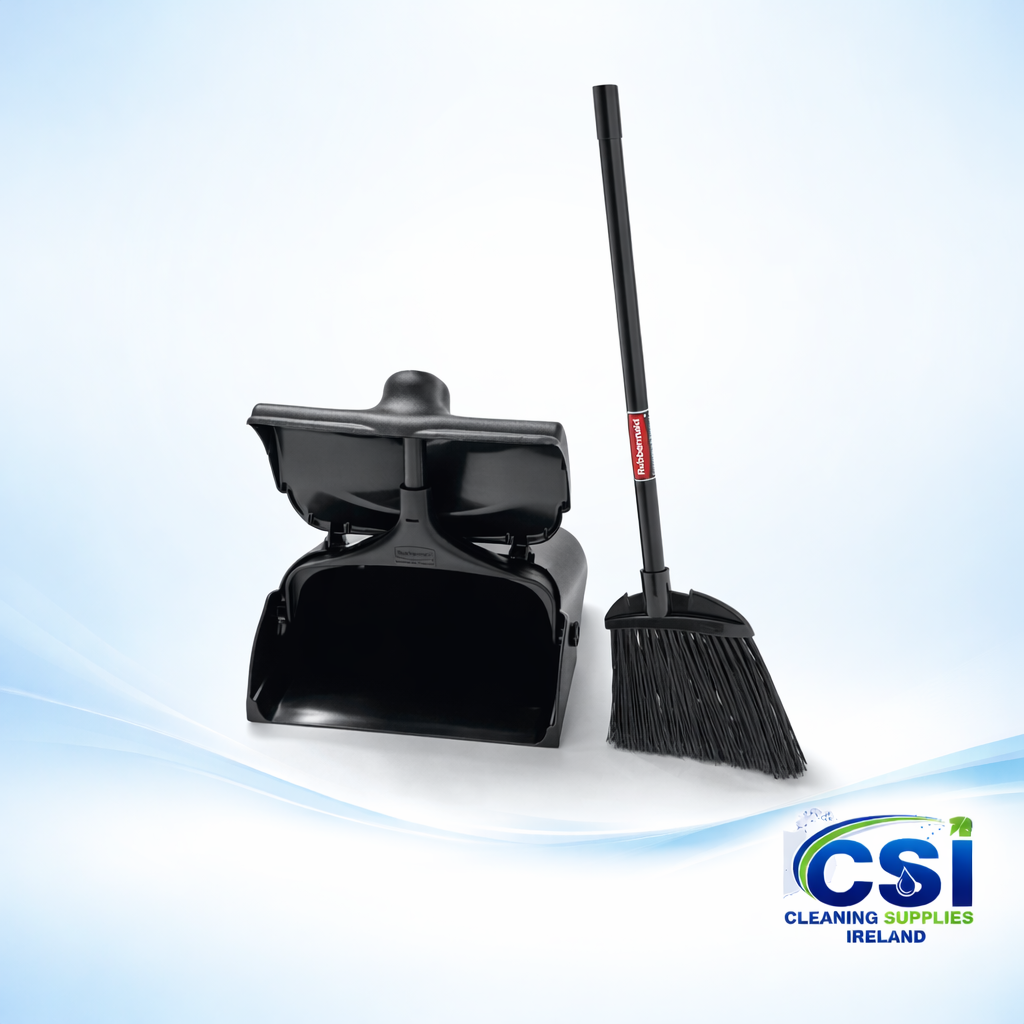 Rubbermaid Commercial Lobby Pro Wet and Dry Spill Pan in Black Heavy Duty Plastic