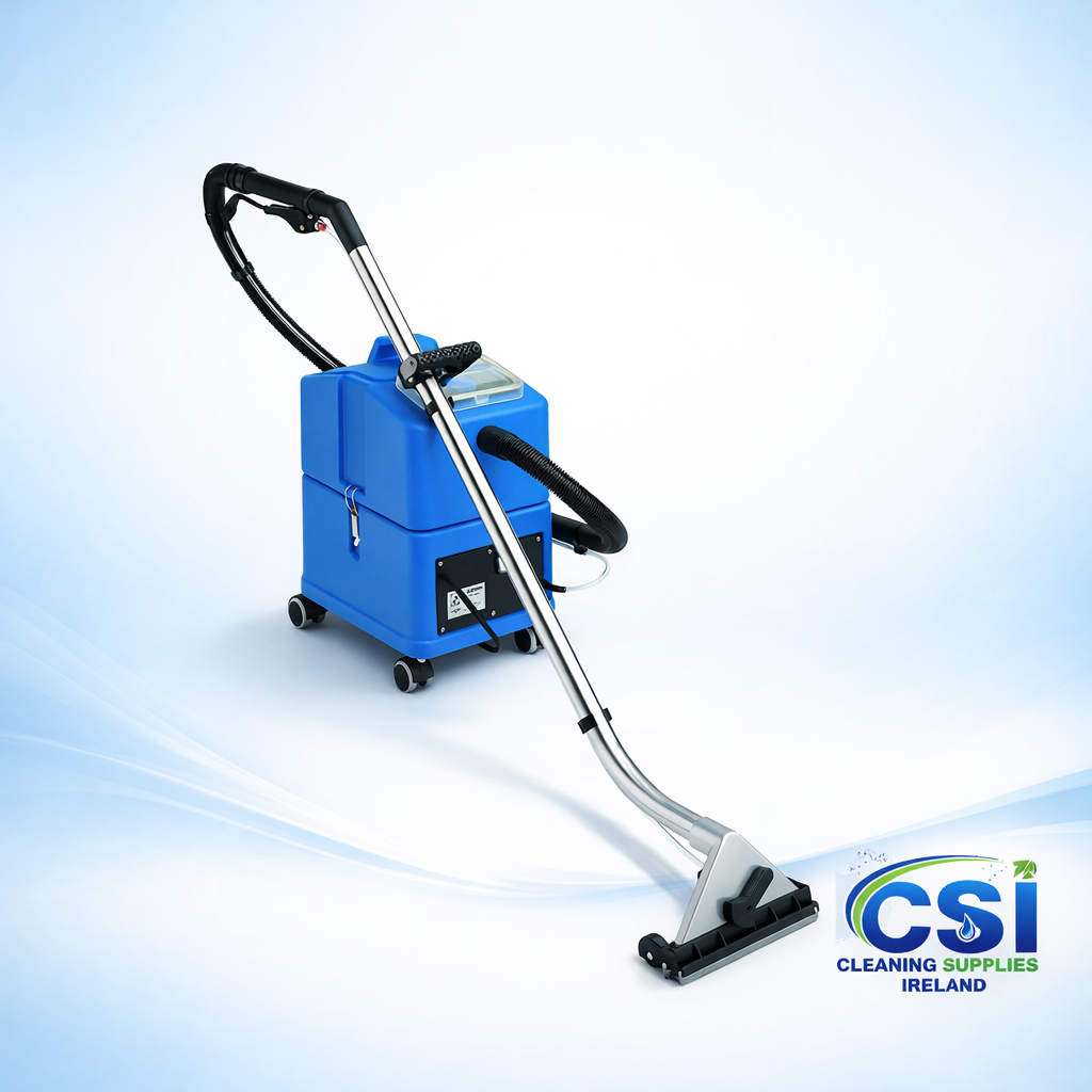 Sabrina 14L professional carpet cleaning machine with floor wand
