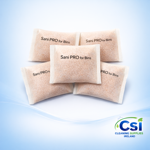 Sani Pro Anti-Bacterial Desiccant Sachets for Feminine Hygiene and Nappy Bins Ireland
