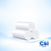 Bulk sanitary waste bags 50 pack roll for commercial washroom hygiene Ireland