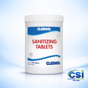 Santabs Chlorine Bleach Tablets Ireland 180 Tub Effervescent Disinfectant