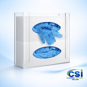 Single Glove Box Holder Wall Mounted