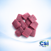 Soap Filled Steel Wool Scouring Pads (Bulk Case)