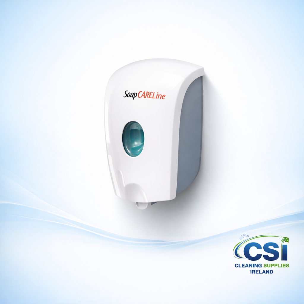 Soft Care Refill Soap Dispenser for 800ml cartridges with viewing window