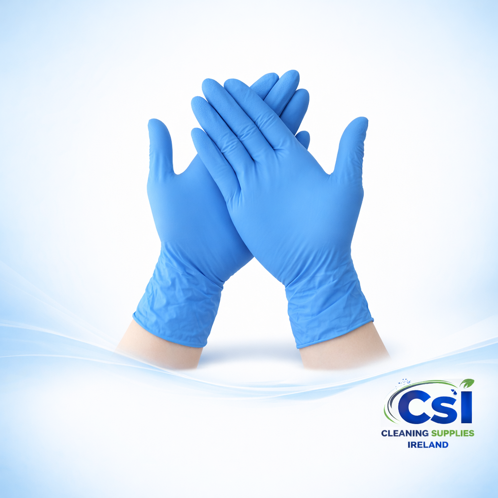 Box of Sterile Powder-Free Surgical Gloves for Medical and Clinical Use
