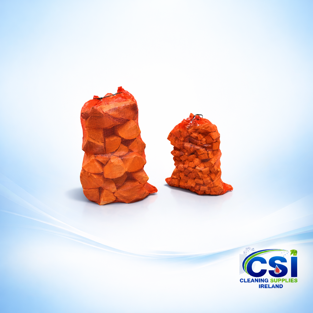 Strong Woven Net Sacks for Logs and Timber with Drawstring