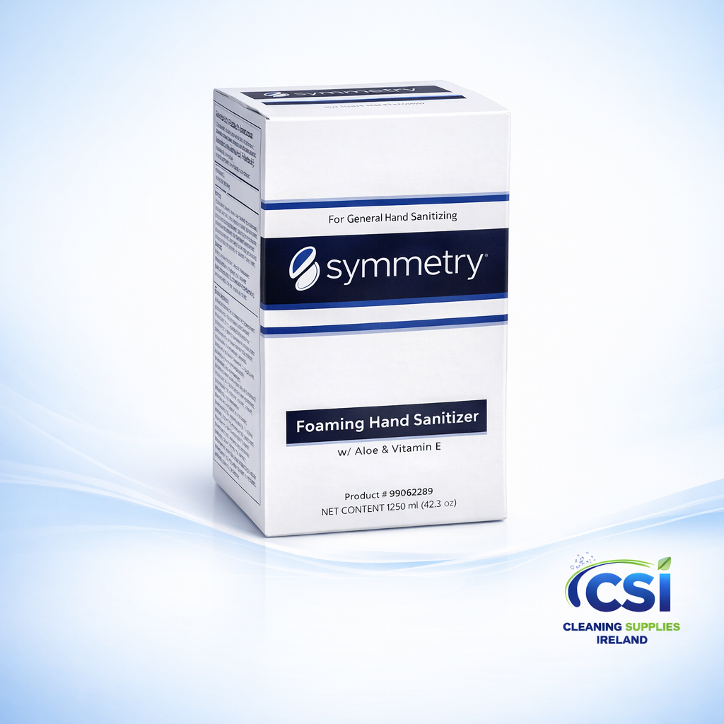 Symmetry Foaming Hand Sanitizer 6x1200ml Case 70 Percent Alcohol with Aloe and Vitamin E