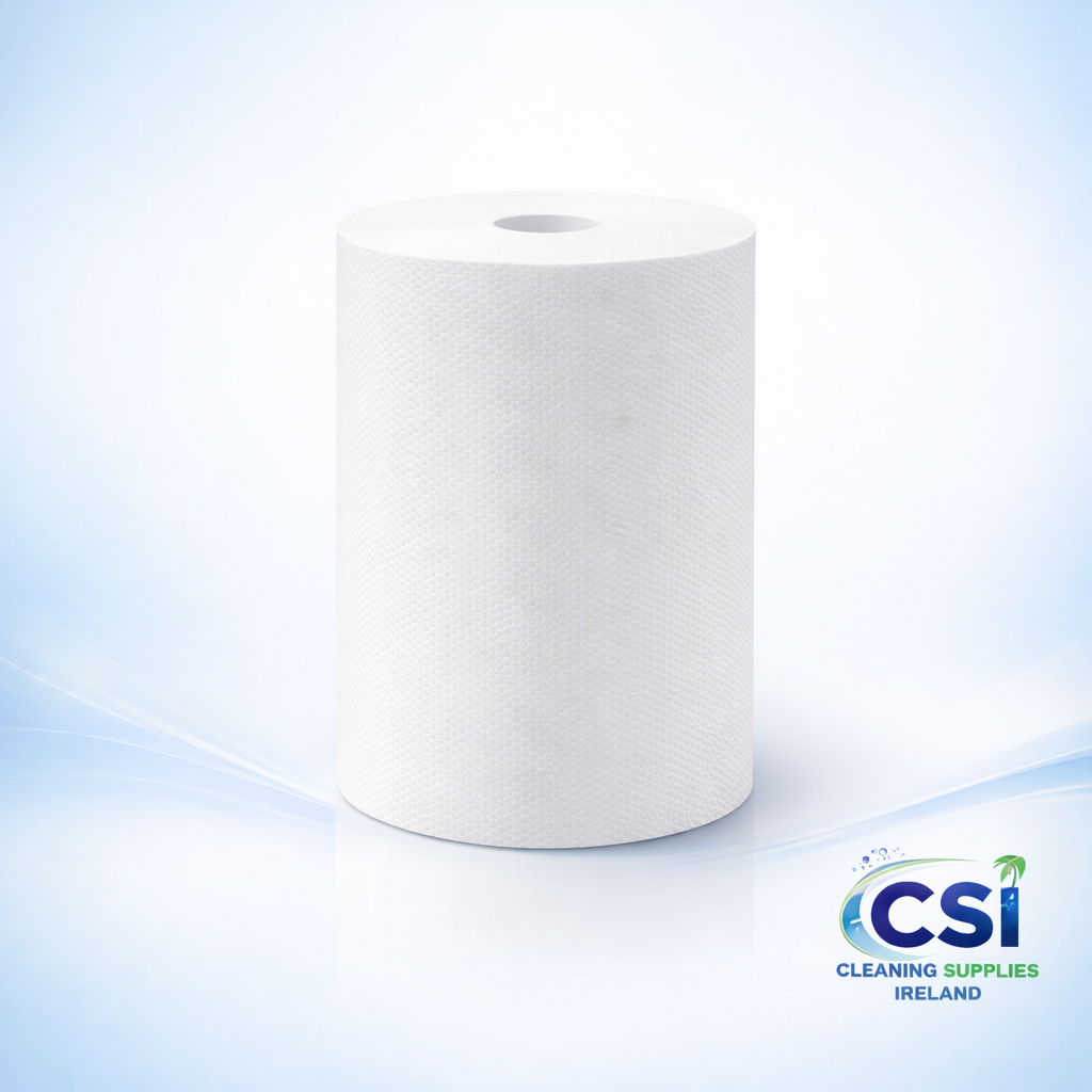 6 pack of soft white 144m system roll hand towel refills for automatic dispensers