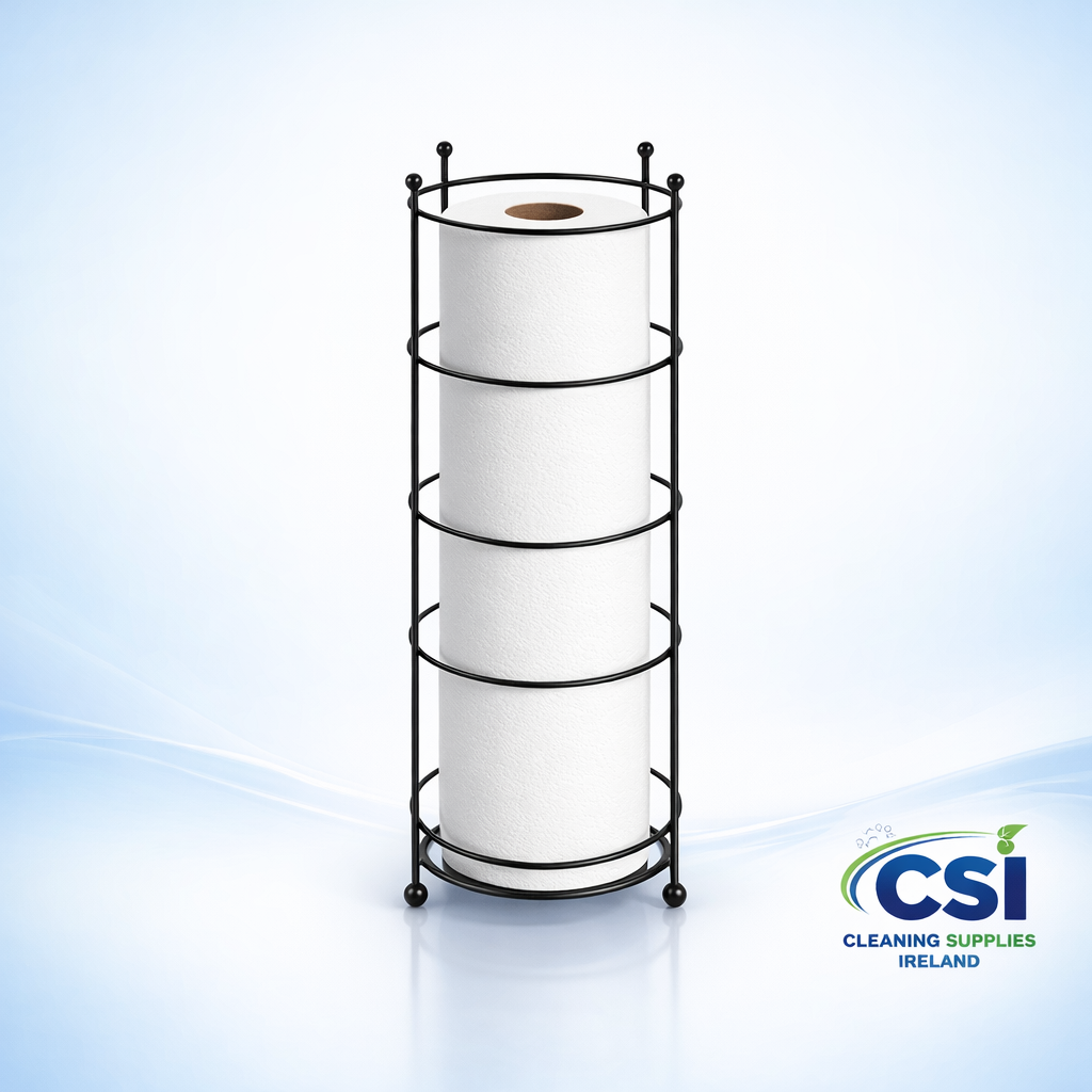 Toilet Roll Holder Deal 4x Mini Jumbo Dispensers and 12 FREE Toilet Rolls Bundle